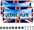 License Plate Frames Multicolor Automotive Exterior Accessories British Flag by Unknown
