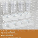 Yookeer 20 Pcs Pegboard Bins and Cups - Image 4