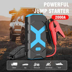 2000A Car Battery Jump Starter, 12V Car Jumper Starter Portable - Image 8