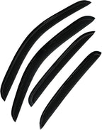 Sun/Rain Guards Window Visors Wind Deflector Compatible - Image 2
