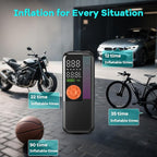 Portable Tire Inflator Air Compressor, 150 PSI Cordless Air Pump, 6000mAh - Image 4