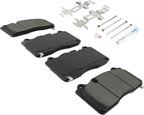 Premium Semi-Metallic Front Brake Pads Compatible - Image 2