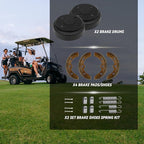 Golf Cart Brake Repair Kit fit Club Car DS 1995-Up and Precedent 2004-Up - Image 7