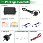 Motoforti Universal Car Auto Vehicle Reverse Backup Radar System Reverse - Image 8