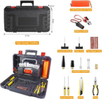 GSPSCN Digital Tire Inflator, Portable Toolbox 12V Air Compressor Pump Heavy - Image 2