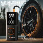 Tire Inflator Portable Air Compressor, 5X Faster Portable Air Pump - Image 2