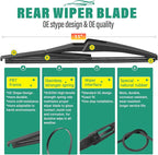 22" 20" 11" Windshield Wiper Blades Replacement - Image 4