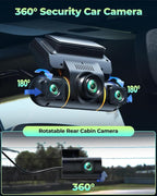 LAMTTO Dash Cam Front and Rear Inside - Image 3