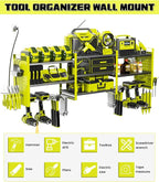 Heavy-Duty 48" Wall Mount Power Tool Organizer - Image 4