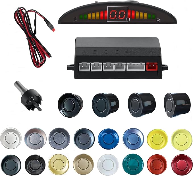 Parking Sensor Kit Backup Sensor Kit Reverse Sensor by SANDETOUN
