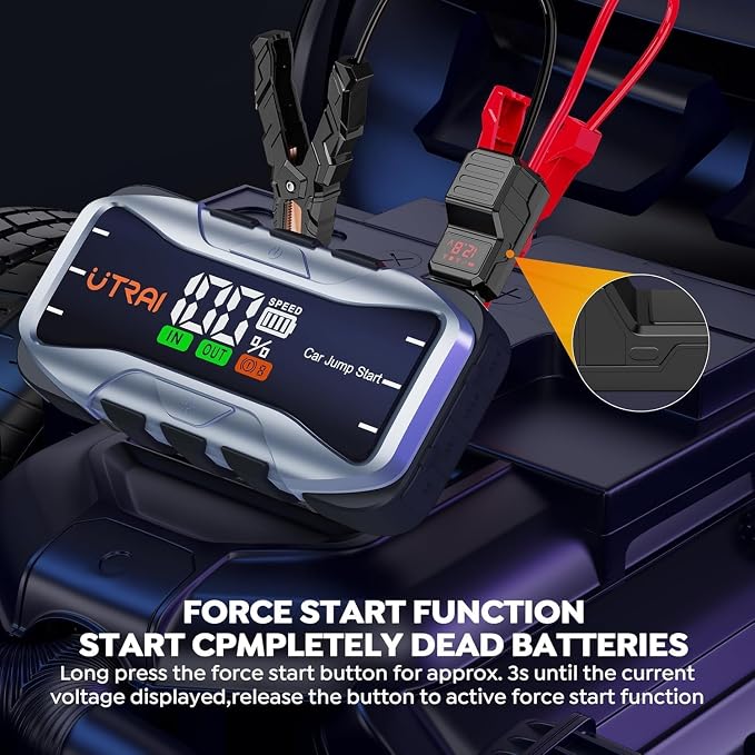 UTRAI 6000A Portable Jump Starter - Image 5