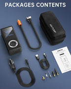 Tire Inflator Portable Air Compressor, 150 PSI Smart Air Pump - Image 7