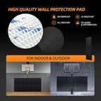 PROGOAL 2"/4" Thick Foam Protection Wall Pad，Gym Basketball-Court - Image 5