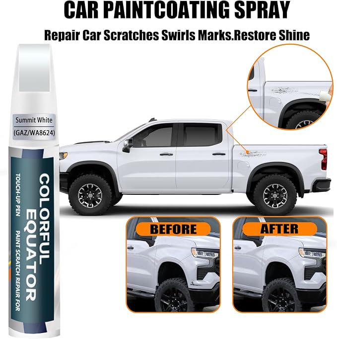 Summit White Touch Up Paint Compatible - Image 3