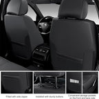 Front Seat Covers, 2 Pieces Universal Seat Covers - Image 6
