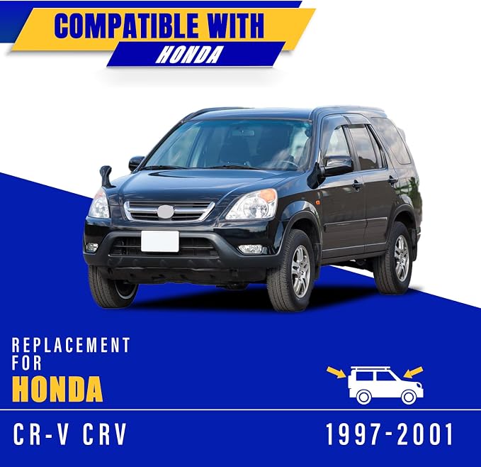 3 wipers Replacement for 1997-2001 Honda CR-V CRV, Windshield Wiper Blades - Image 5