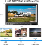 Digital Wireless Backup Camera System Kit, IP69K Waterproof Wireless 2 Rear - Image 2