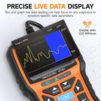 FOXWELL NT301 OBD2 Scanner Graphing Live Data Diagnostic Code Reader - Image 4