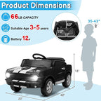 Winado 12V Licensed Shelby Electric Car - Image 6