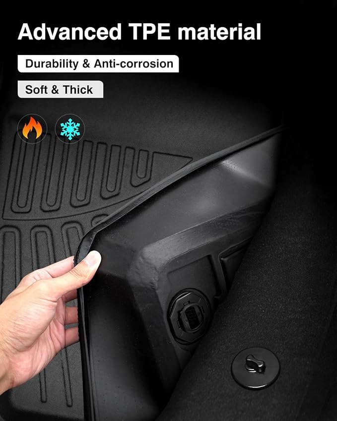 Powerty Floor Mats for 2023 2024 2025 Mercedes Benz GLC丨GLC 300丨GLC 350e丨4Matic - Image 4