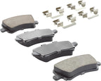Premium Semi-Metallic Rear Brake Pads Compatible - Image 2