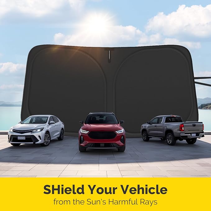 Car Windshield Sun Shade Compatible - Image 9