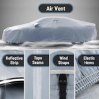 iCarCover Custom Car Cover for Buick Somerset Waterproof All-Weather Rain Snow - Image 5