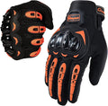 Motorcycle Gloves for Men and Women Full Finger Touchscreen Mountain Dirt Bike by BIHAIZG
