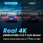 DDPAI Dash Cam Front and Rear, 4K + 1080P Dash Camera - Image 2
