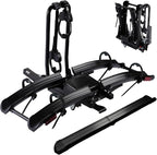 Foldable Electric Bike Rack Hitch Mount by Unknown