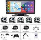5 Channel Backup Camera System, Carplay & Android Auto, GPS Navigation - Image 6