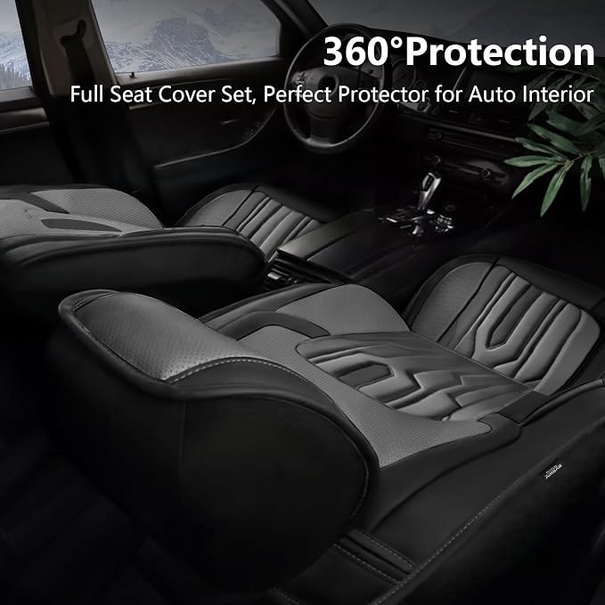 YORKENIC Fit for Hyundai Kona Seat Covers Front Set 2018-2024 2025: Breathable - Image 8