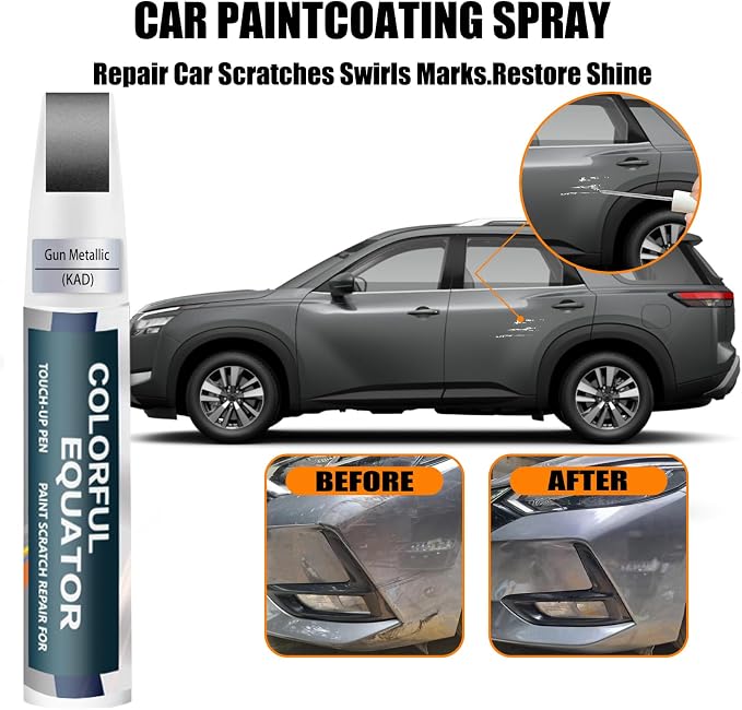 KAD Gun Metallic Touch Up Paint - Image 3