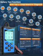 AUTOPHIX BAS300 Plus OBD2 Scanner & Battery Tester, 2-in-1 Car Diagnostic Tool - Image 4