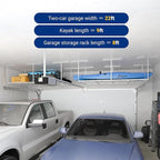 FLEXIMOUNTS 4x8 Overhead Garage Storage Rack, Adjustable Organization System - Image 4