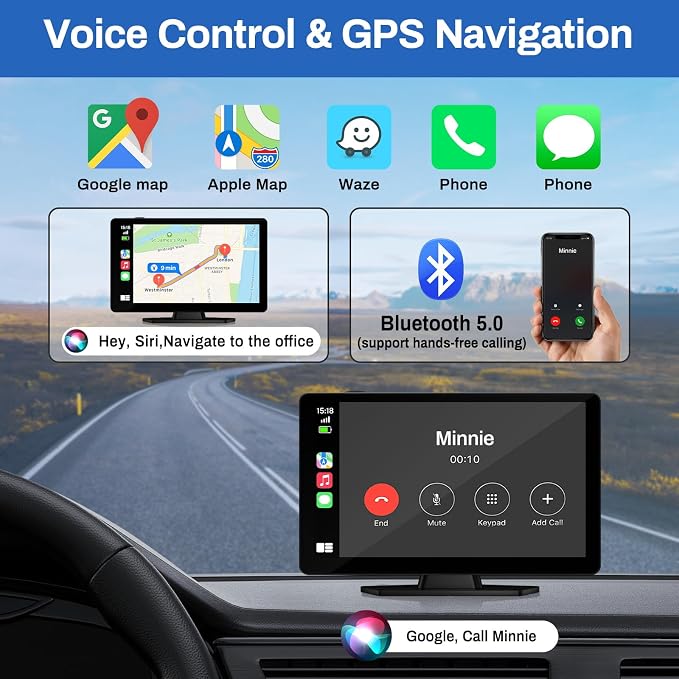 Wireless Carplay Screen for Car - Image 3