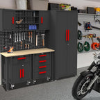 6-Pcs Garage Storage Cabinet System: Workshop Set - Image 2