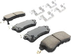 Premium Ceramic Rear Brake Pads Compatible - Image 2