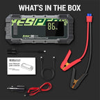YESPER Car Jump Starter, 3000A Peak Portable Jump Starter - Image 9