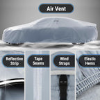 iCarCover Custom Car Cover for Buick Roadmaster Waterproof All-Weather Rain - Image 5