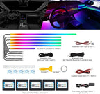 Dreamcolor Acrylic Interior Car LED Strip Light - Image 2