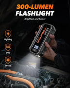 WOLFBOX 2000A Jump Starter, 12000mAh Battery Jumper Starter Portable - Image 4