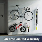 Garage Hooks 4-Pack, 11.8" Long Large Shed Storage Hanger Garden Tool Hook - Image 4
