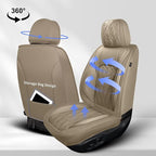 Car Seat Covers Fit for Toyota Camry 2012-2025: Full Set 5 Seats Faux Leather - Image 3