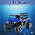 OLAKIDS 12V Ride on Car UTV, Battery Powered Off-Road Kids Electric Vehicles - Image 7