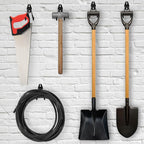 6 Pack Garage Hooks Heavy Duty, 4.9 inch Utility Steel Garage Hanger & Organizer - Image 6