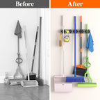 Lifewit Mop and Broom Holder Wall Mount, Anti-Slip Broom Hanger - Image 5