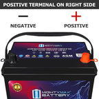 Mighty Max Battery MM-G24F Start and Stop Car BCI Group Size 24F 12V 70Ah - Image 3