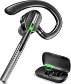 Bluetooth Headset V5.1, Wireless Headset by DECHOYECHO