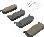 Premium Ceramic Rear Brake Pads Compatible - Image 2